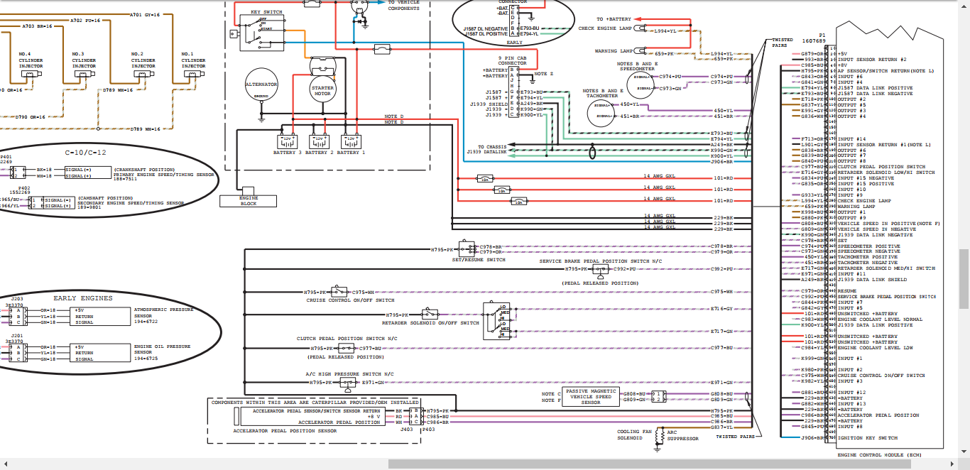 Cat 6nz Ecm Wiring Diagram