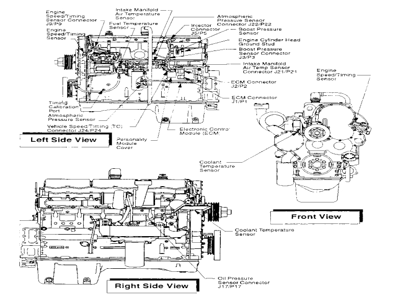 Cat 3406 Wiring Diagram Oil Pressure