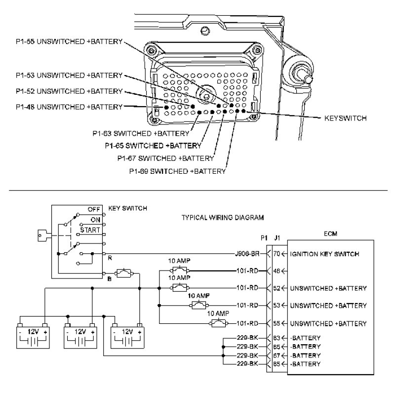 Cat C12 Ecm Wiring Diagram