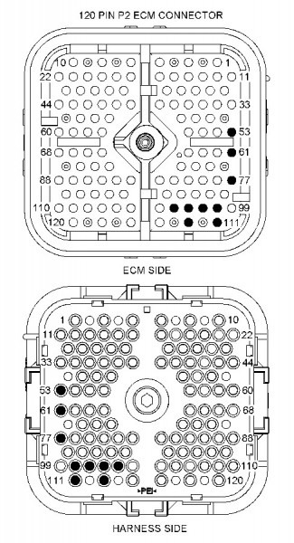 Cat 120 Pin Ecm Wiring Diagram