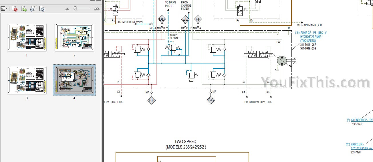 Wiring Diagram For Cat 259b3