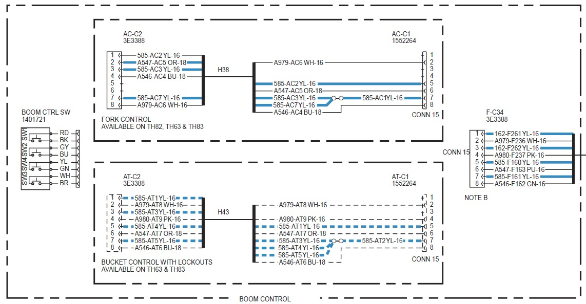 Cat Tl1055 Wiring Diagram