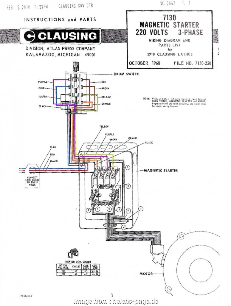 Excavator Starter Wiring Diagram Creative Magnetic Starter