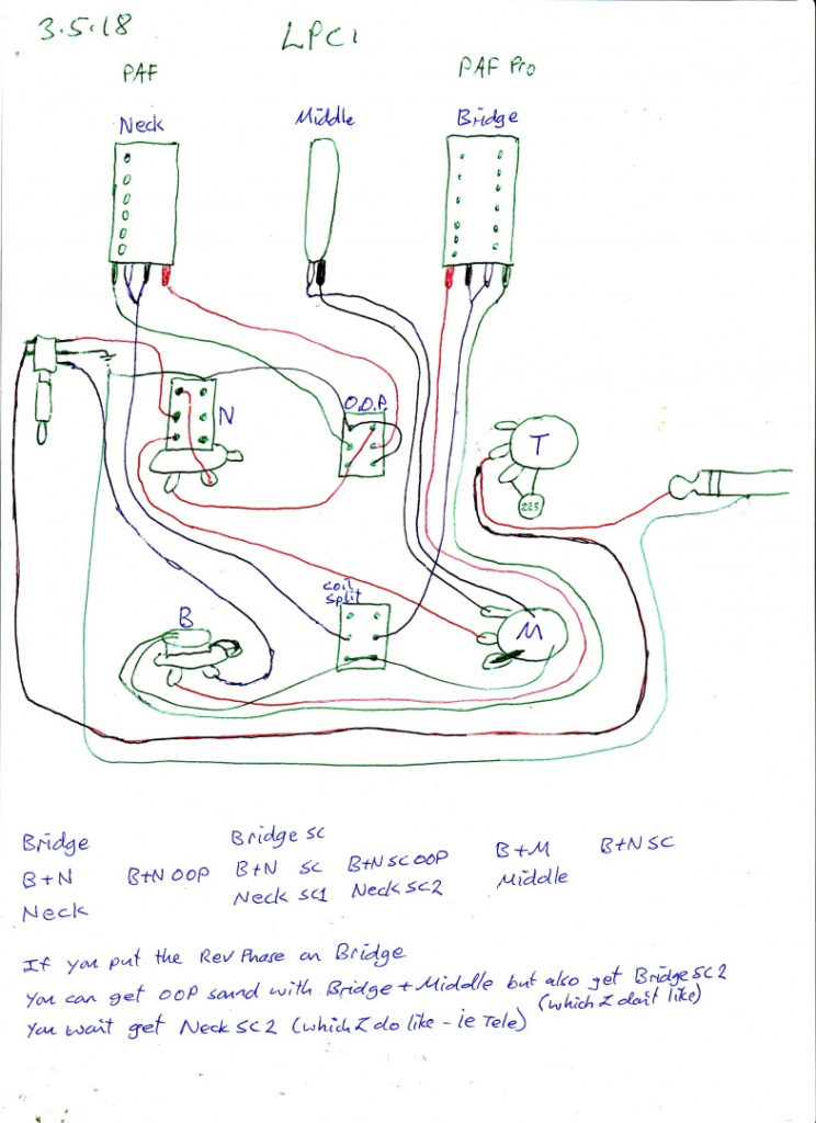 Some Wiring Diagrams Electronics Chat ProjectGuitar