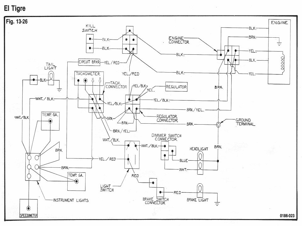 1989 Arctic Cat Cougar Wiring Diagram