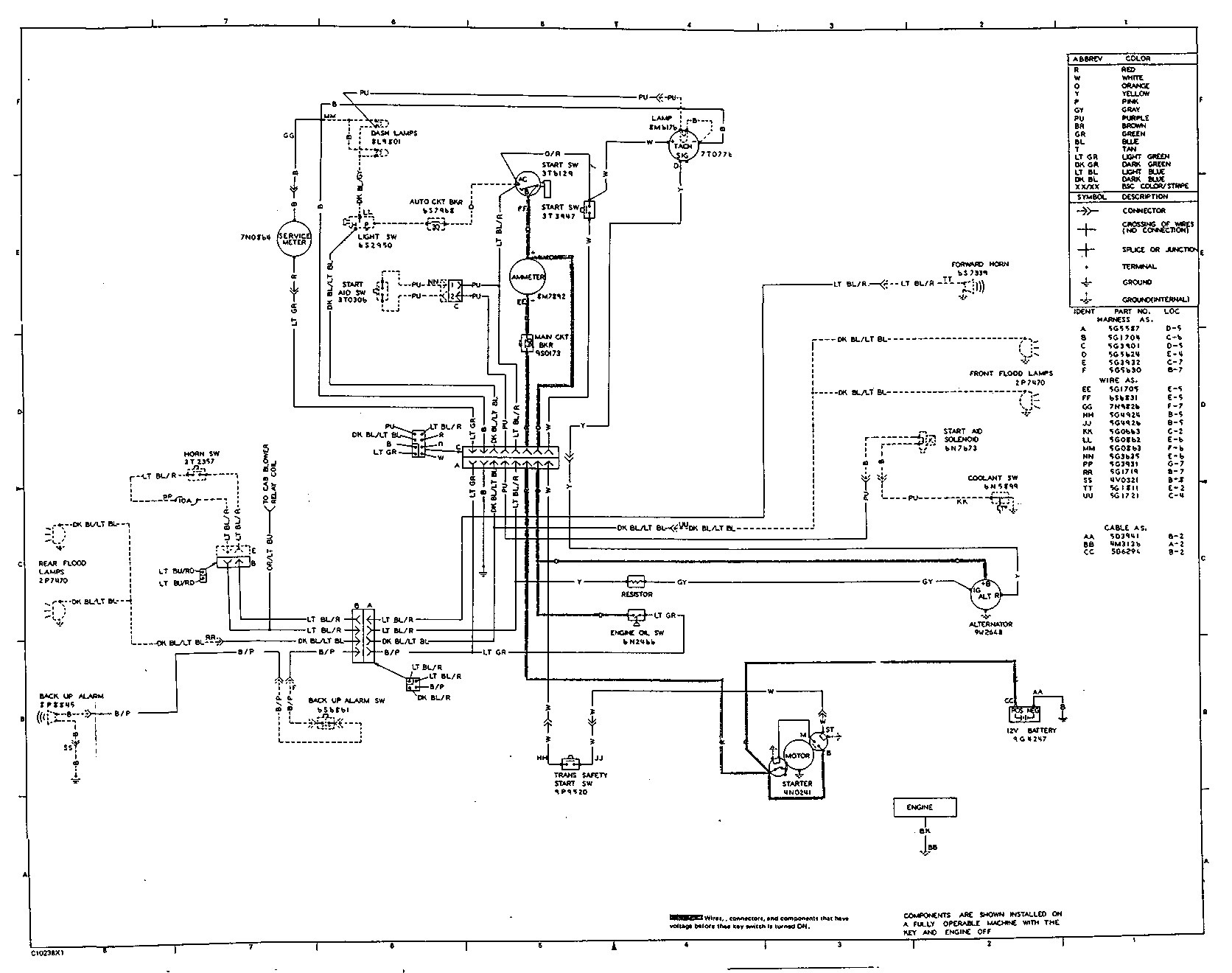 Cat V150 Starter Wiring Diagram
