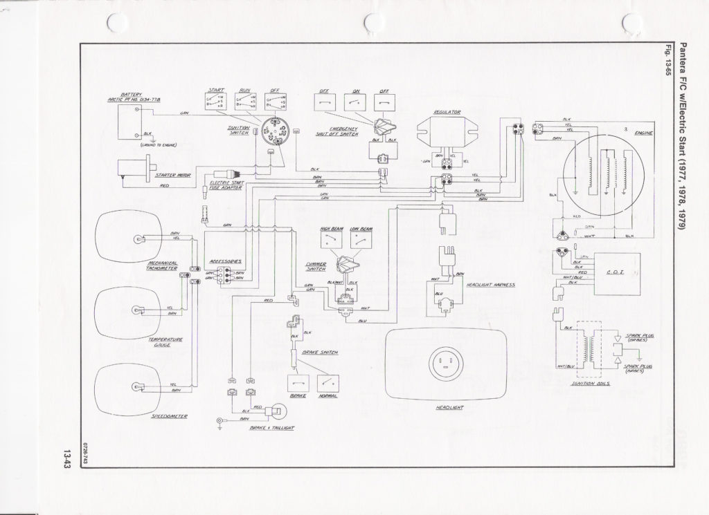 1979 Polaris Tx L Stator Wiring Diagram