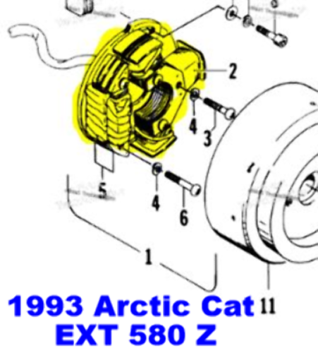 1993 Arctic Cat 580 Ext Wiring Diagram