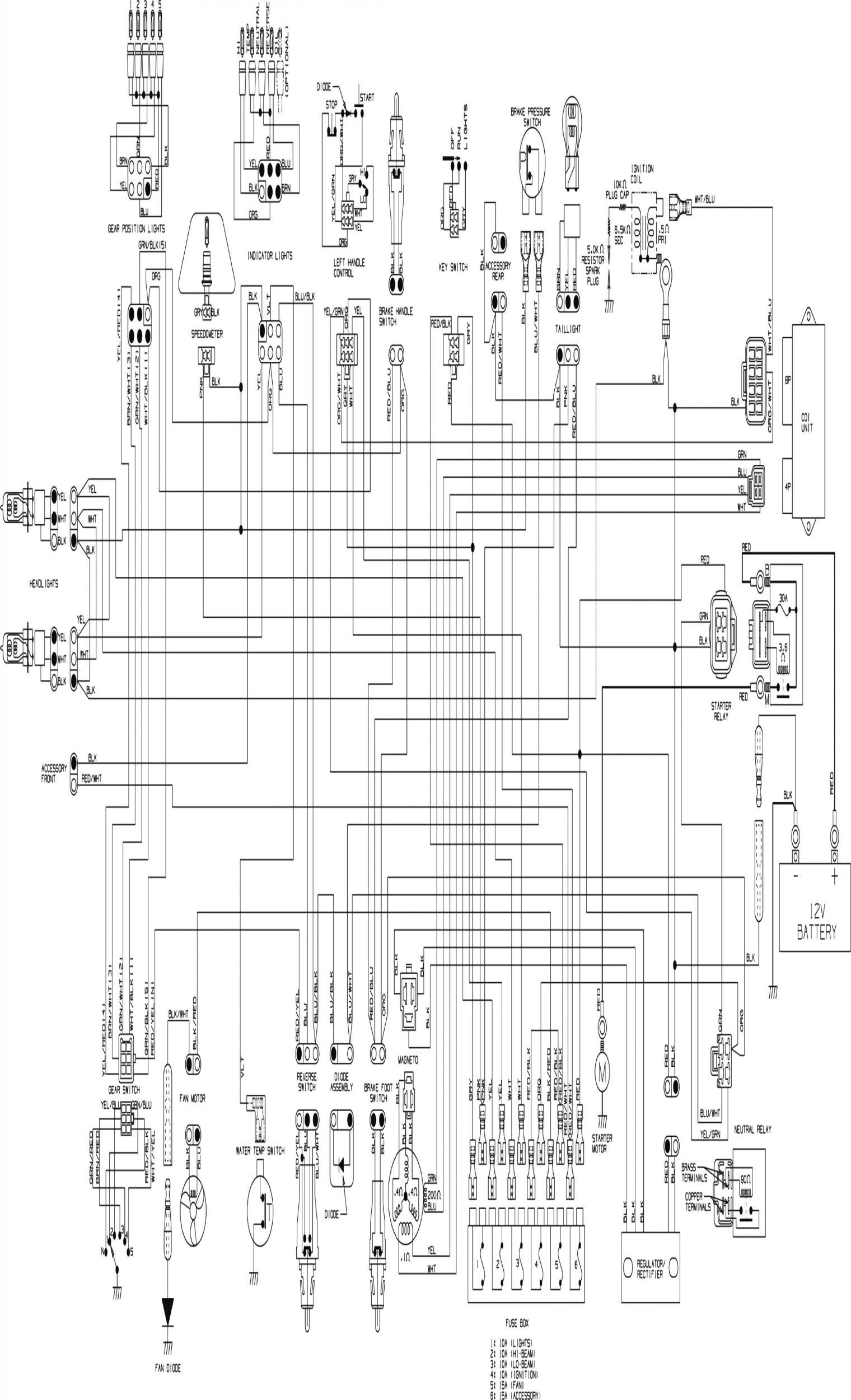 2003 Arctic Cat 400 Automatic Electrical Wiring Diagram