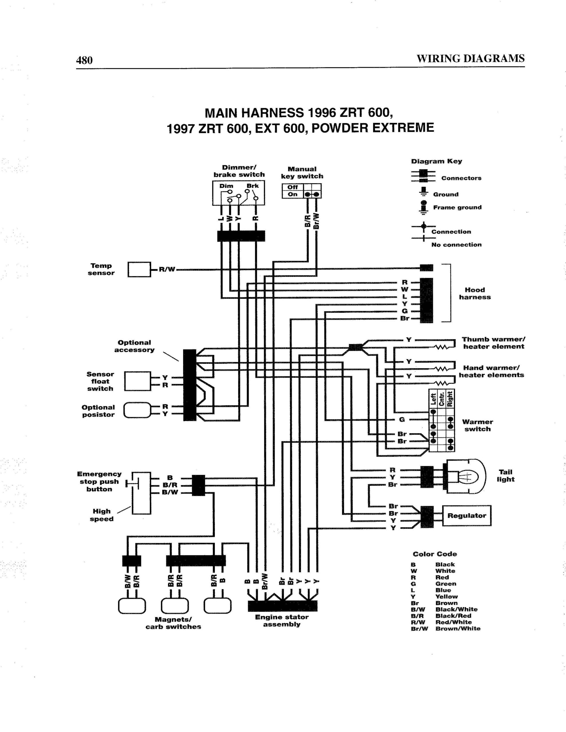 1997 Arctic Cat 454 Wiring Diagram