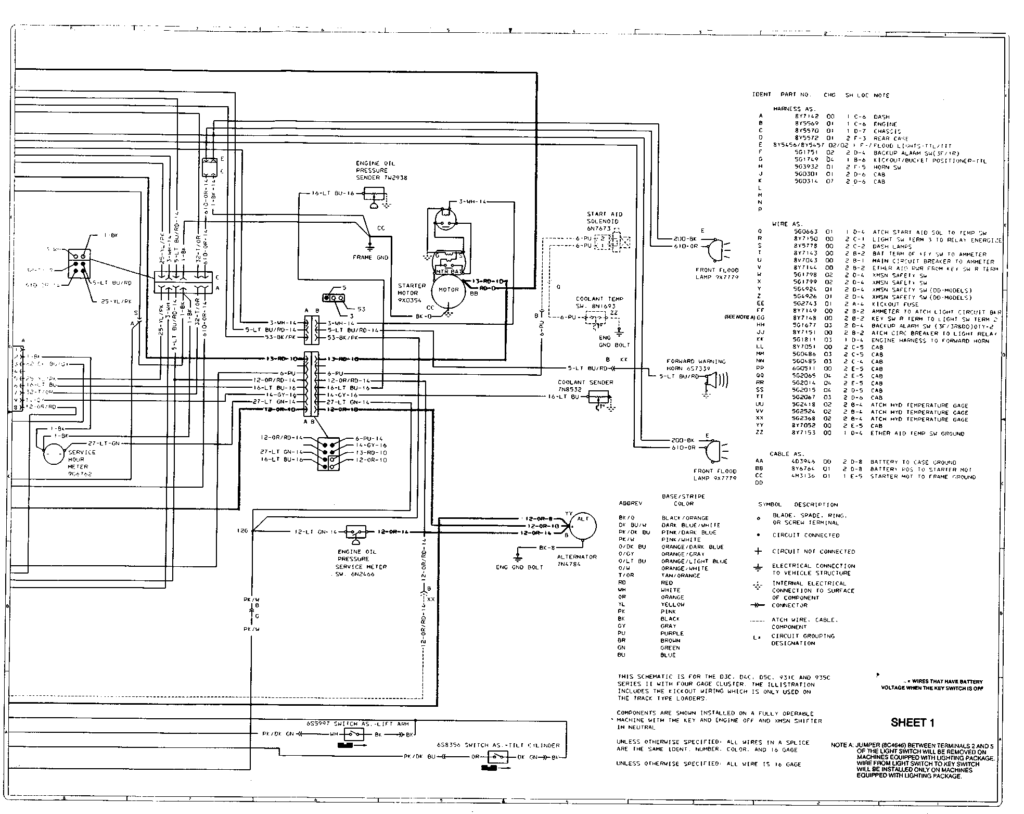 Can You Show Me A Wiring Diagram For A Cat D5C Dozer I Am