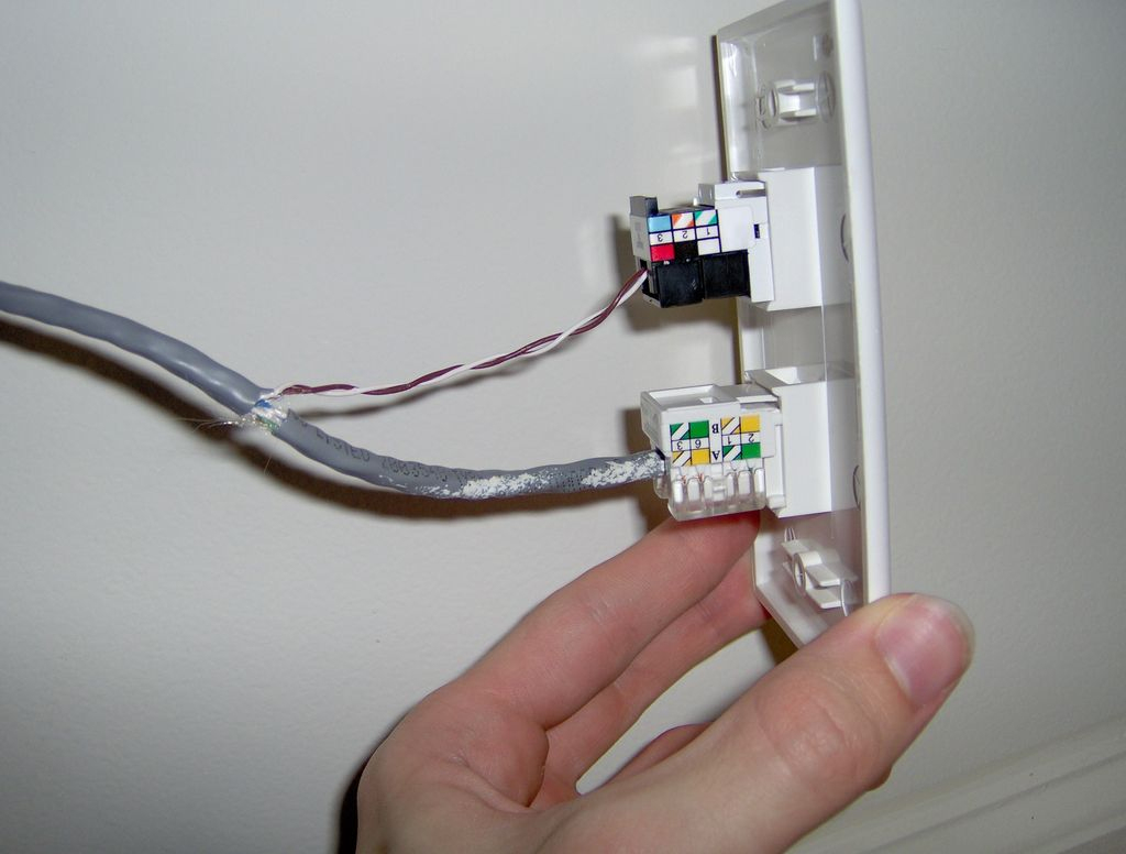 Cat 5 Wiring Diagram Wall Jack For Phone