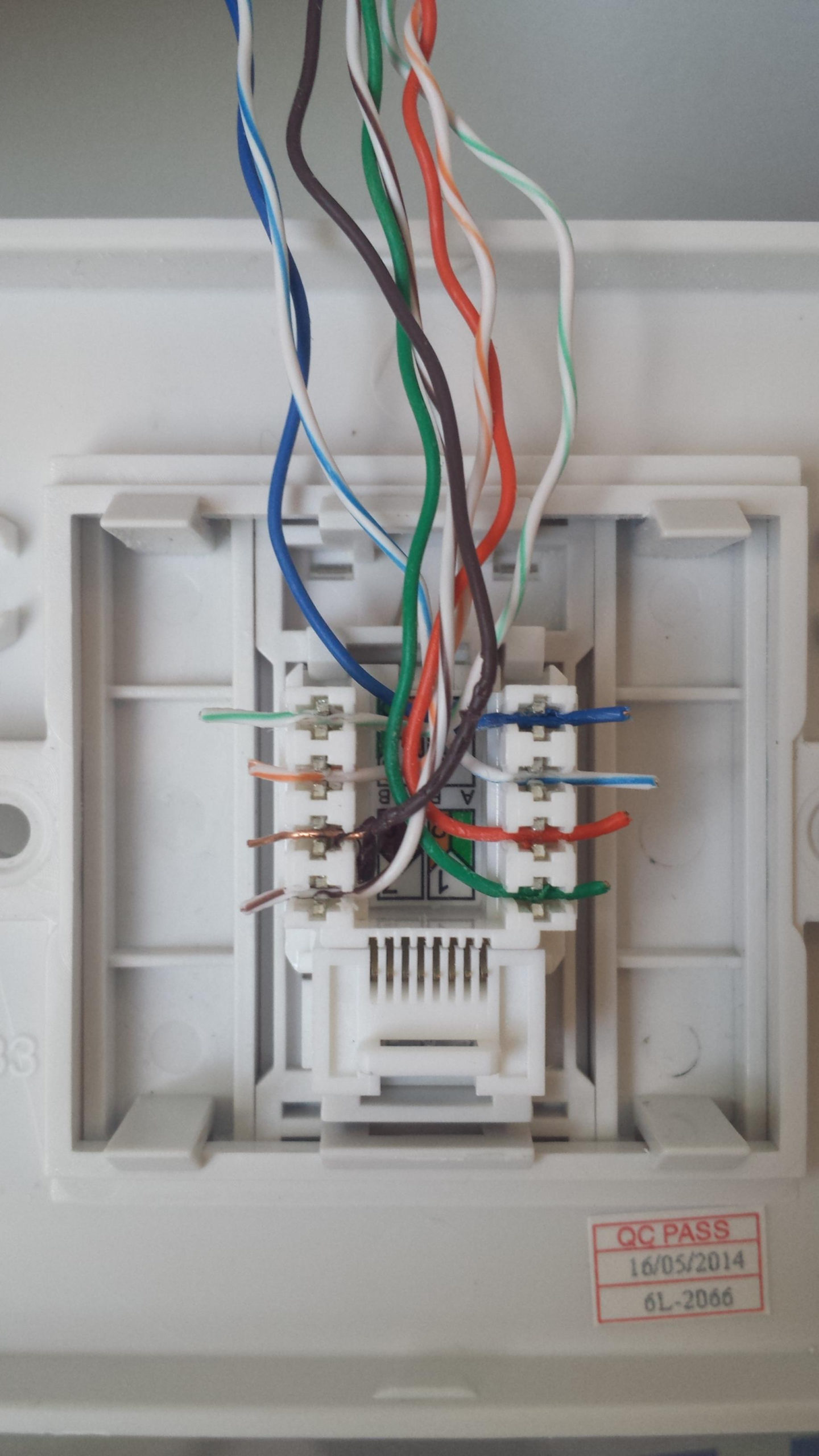 Wall Jack Wiring Diagram For Cat 5e