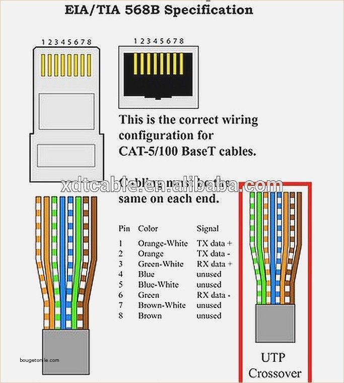 Wiring Diagram For A Cat 5e Connector