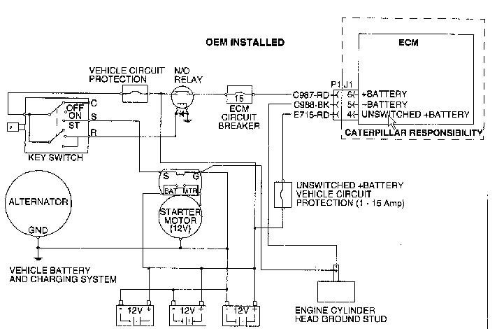 3406e Model Cat Battery Wiring Diagram