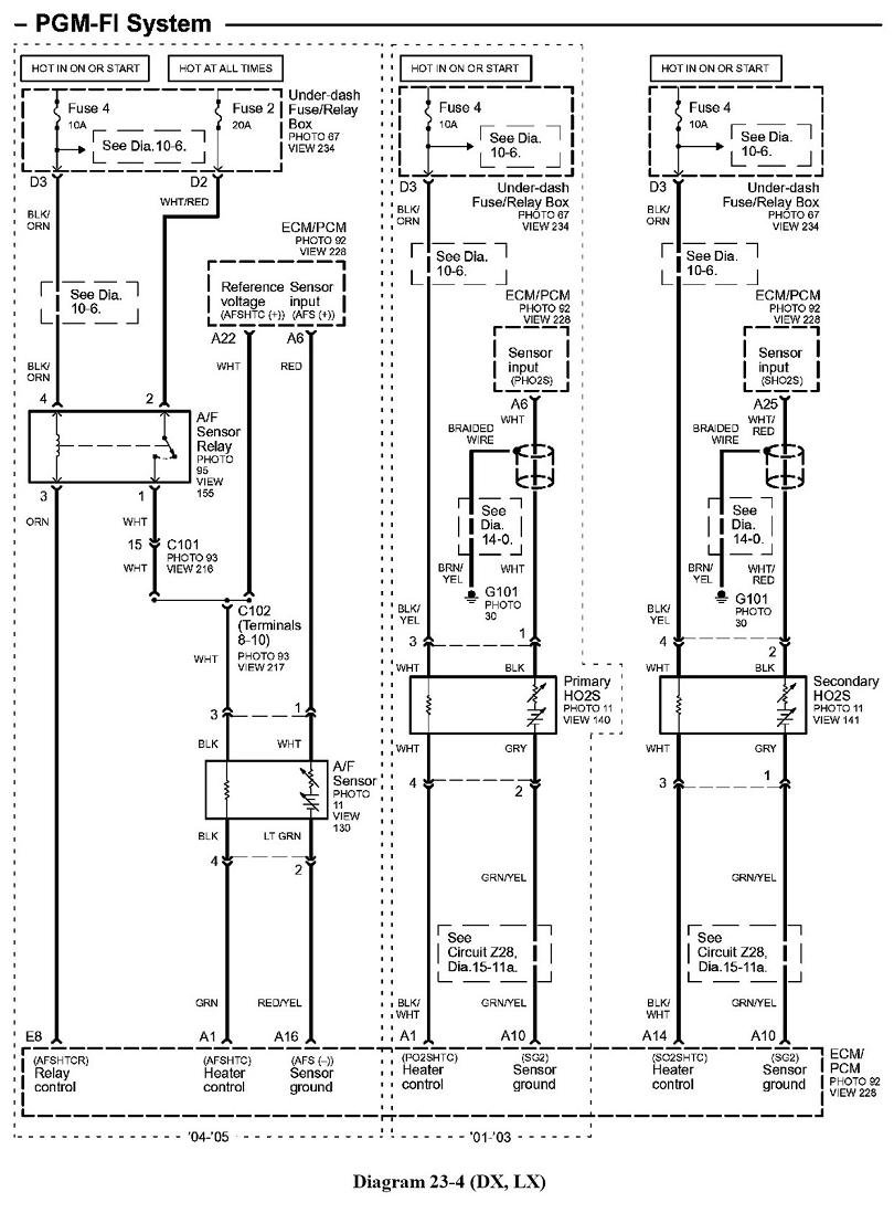 2005 Crv Post Cat Heater Circuit Wiring Diagram
