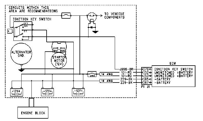Cat 3126b Ecm Wiring Diagram P1