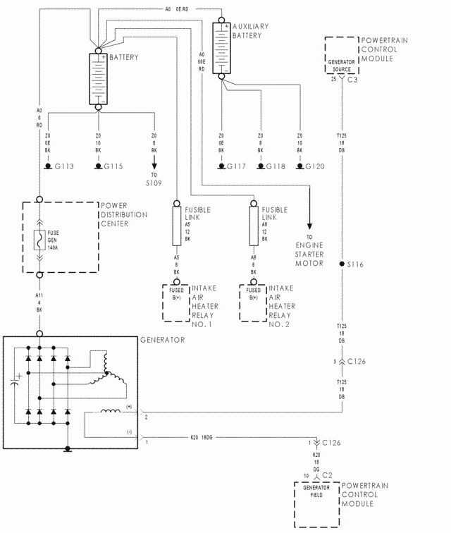 Cat 3116 Intake Heater Wiring Diagram