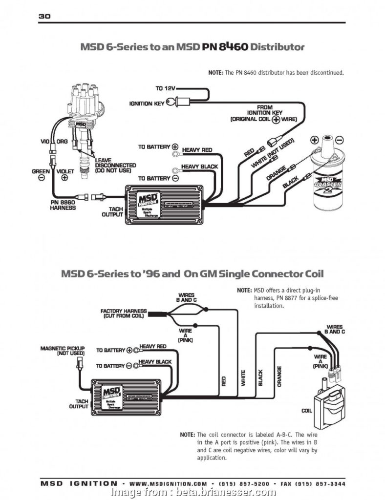Msd Ignition Coil Wiring Diagram