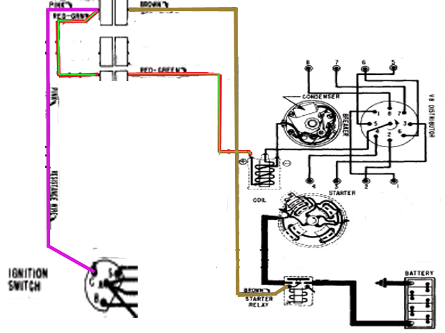 67 Mustang Ignition Switch Wiring Diagram