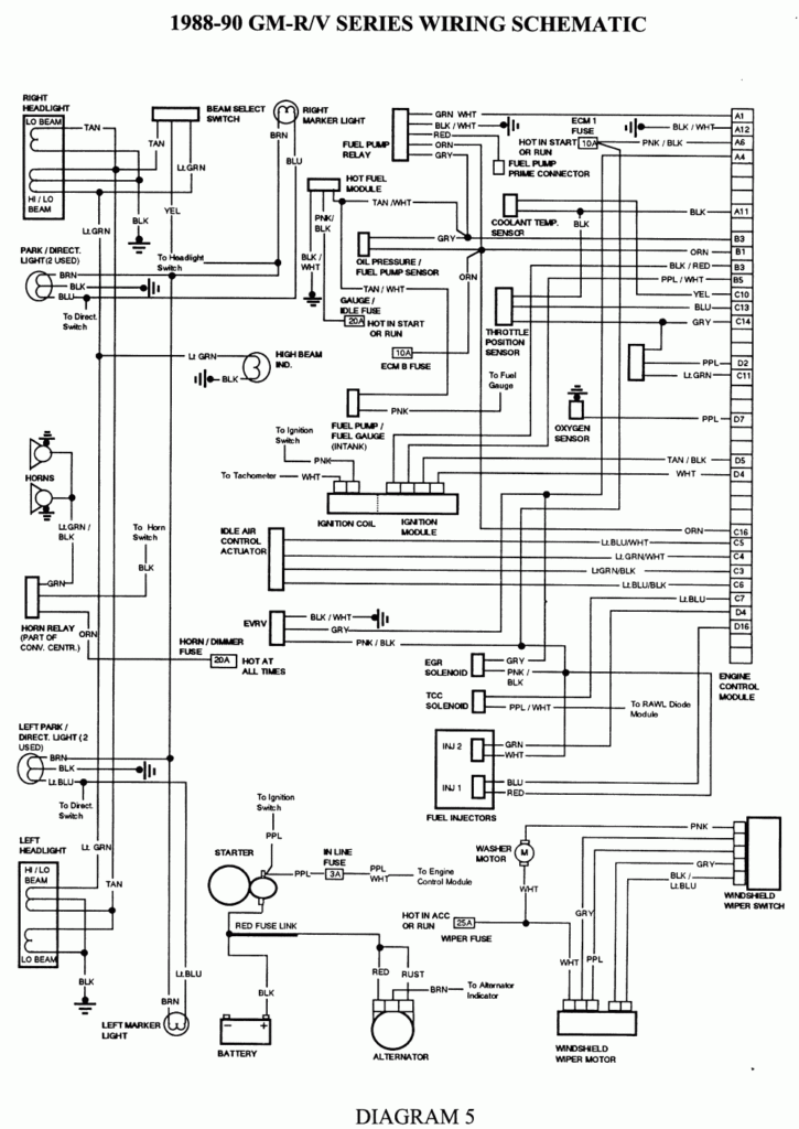 1990 Chevy Truck Ignition Wiring Diagram
