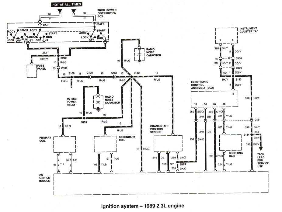 1991 Ford Ranger Ignition Wiring Diagram