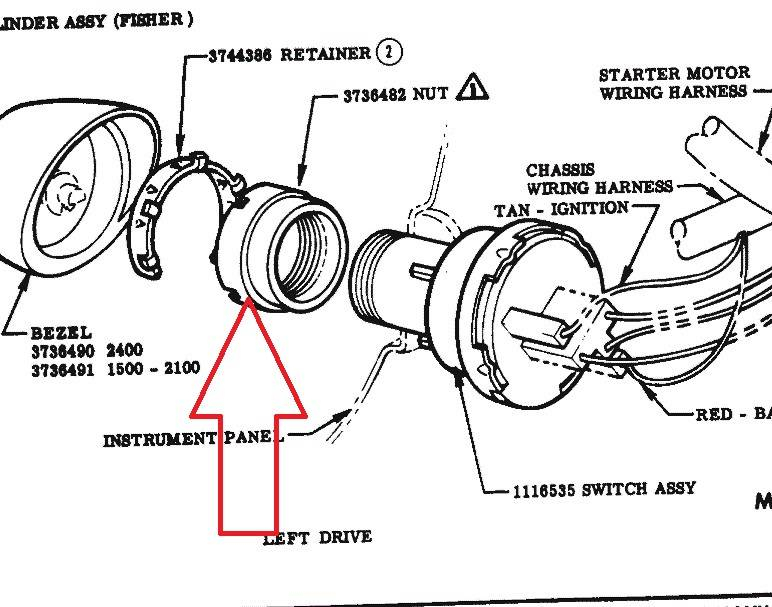 57 Chevy Ignition Switch Wiring Diagram
