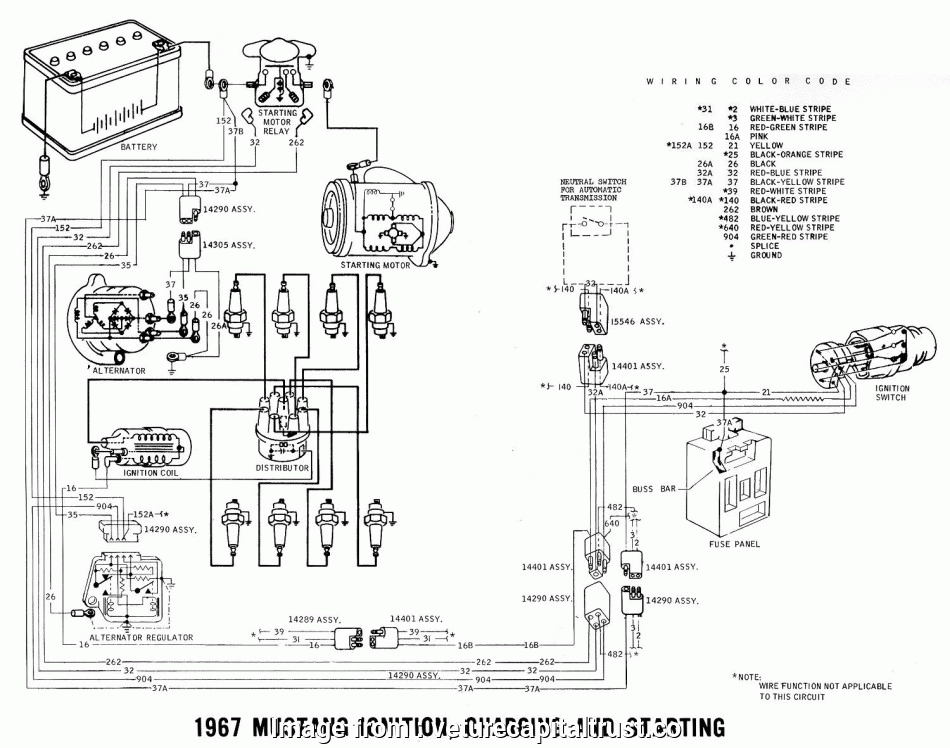 1965 Mustang Ignition Switch Wiring Diagram