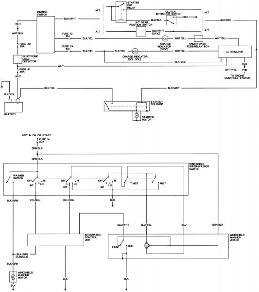 98 Honda Civic Ignition Wiring Diagram