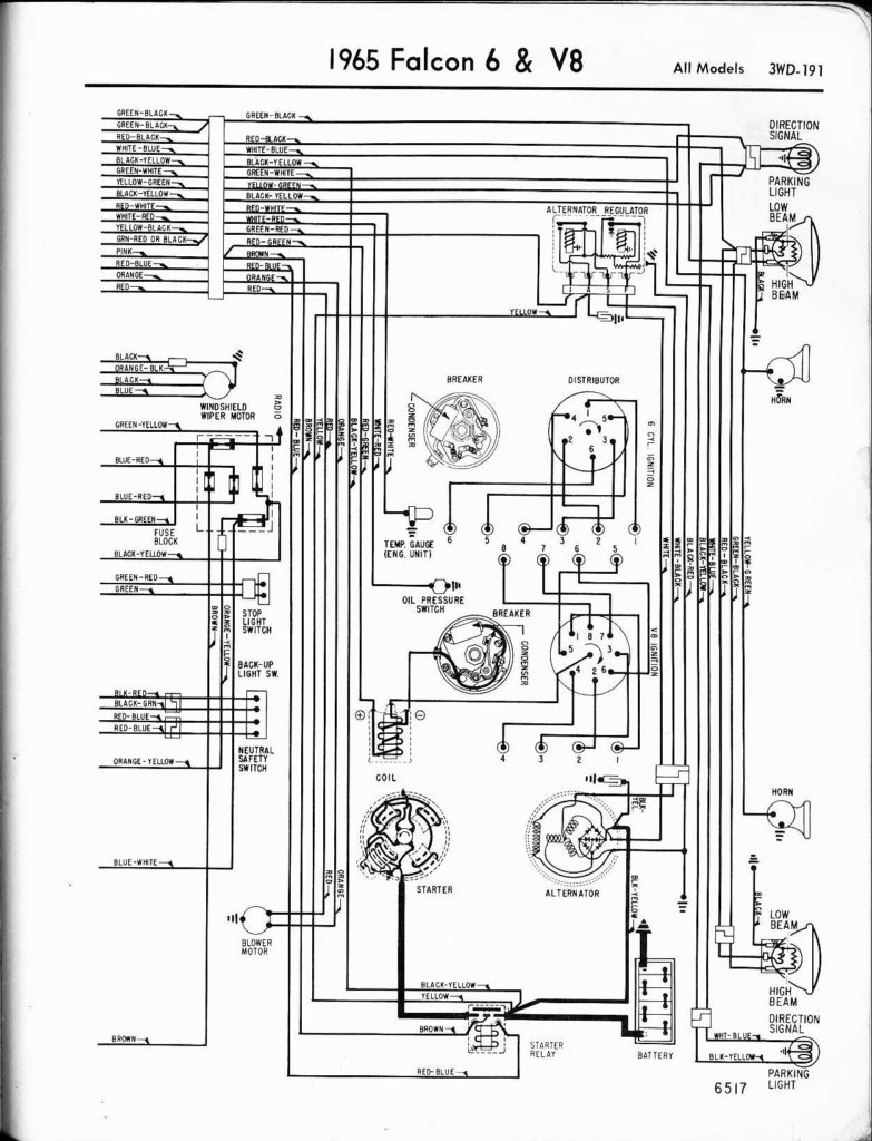 1963 Ford Falcon Ignition Switch Wiring Diagram