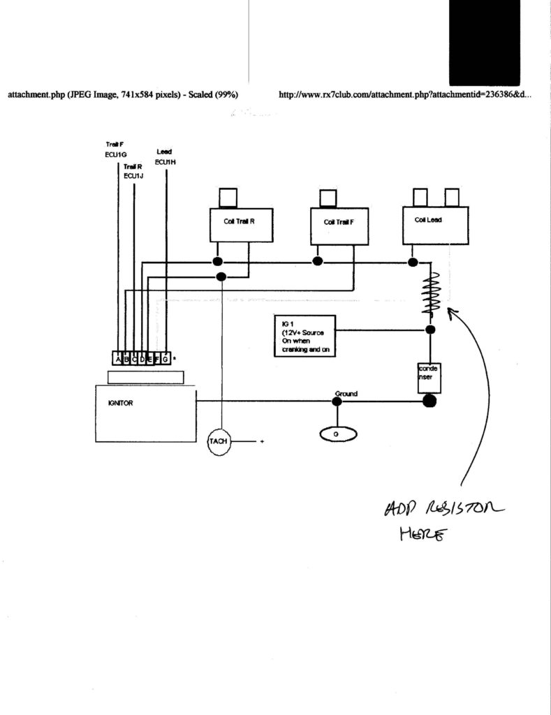 FD Ignition Coil Wiring Help Please RX7Club Mazda RX7 Forum