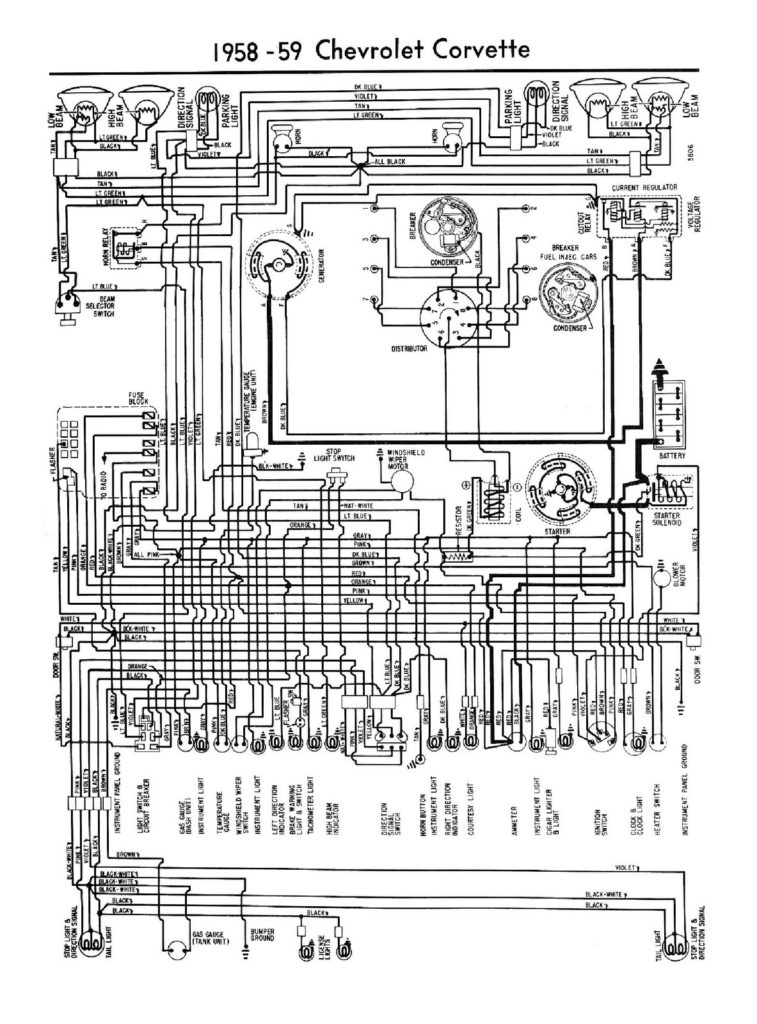 1958 Chevy Truck Ignition Switch Wiring Diagram