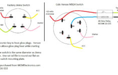 Universal 4 Pole Ignition Switch Wiring Diagram