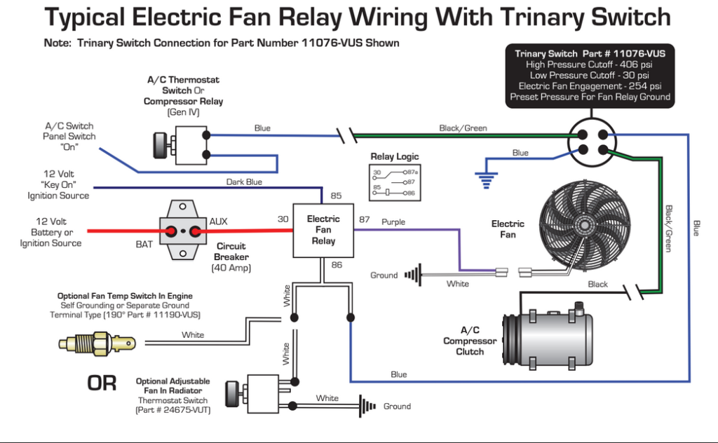Kenworth T800 Trinary Switch Wiring Diagram