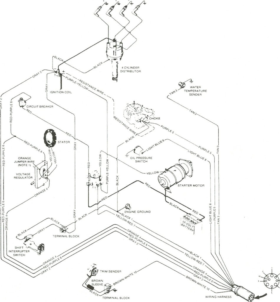 Ignition Wiring Mercruiser 3.0 Wiring Diagram