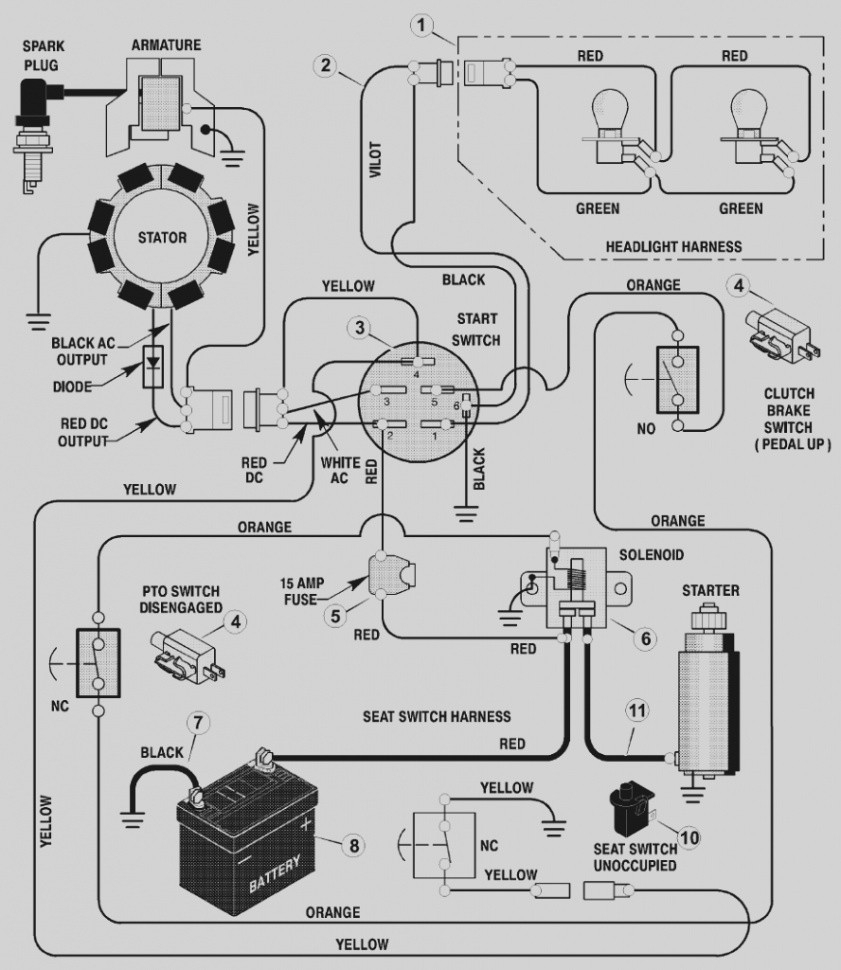 Murray Lawn Mower Ignition Switch Wiring Diagram Wiring Diagram