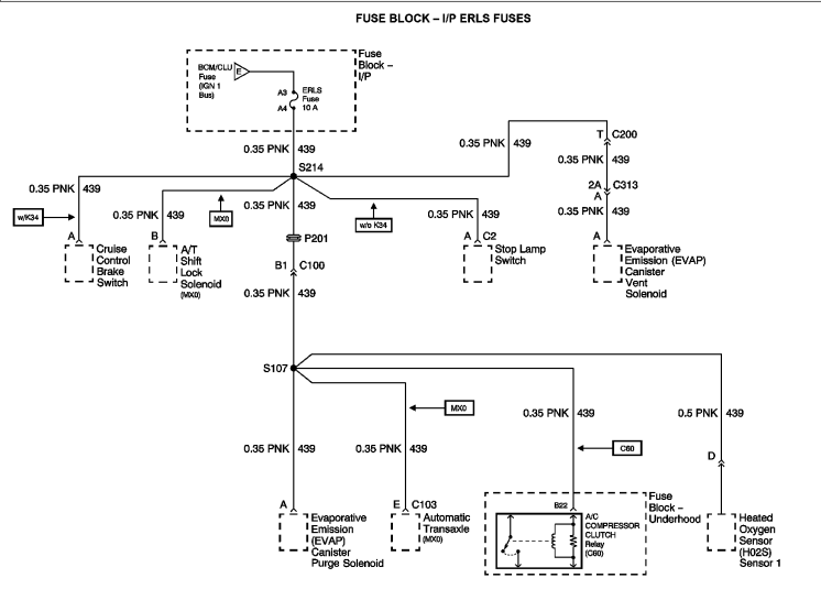 2003 Chevy Cavalier Ignition Wiring Diagram