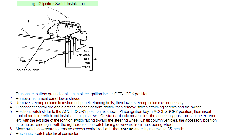 1988 Jeep Cherokee Ignition Switch Wiring Diagram