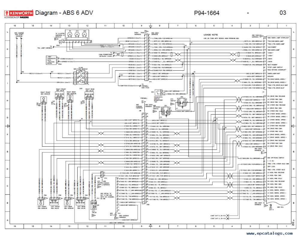 Relay Wiring Diagram Kenworth T680