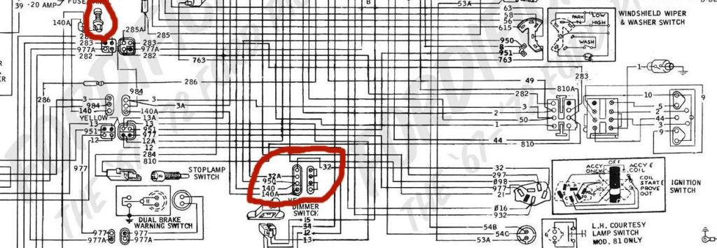 1970 Ford F100 Ignition Wiring Diagram