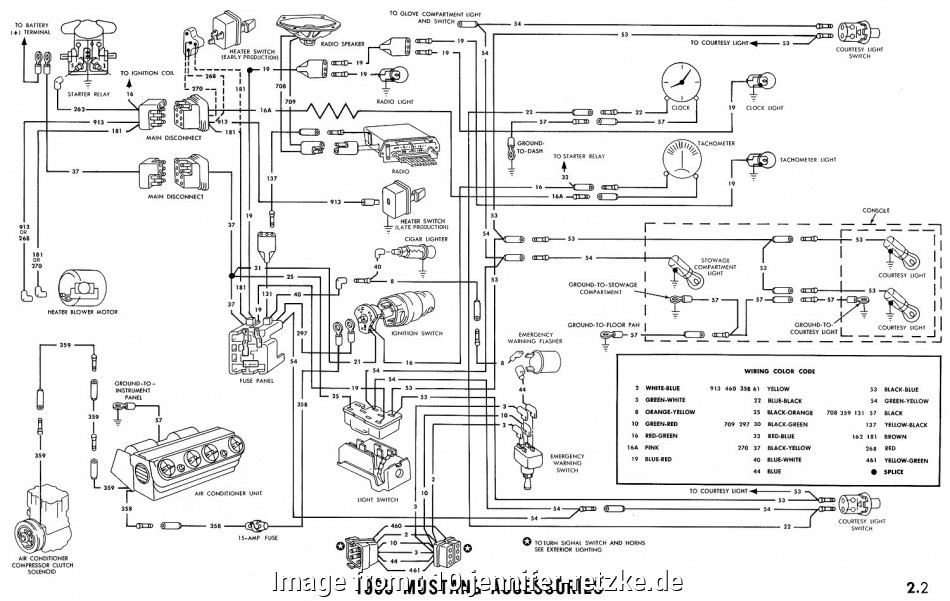 1965 Mustang Ignition Coil Wiring Diagram Database