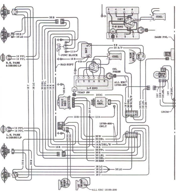 1966 Gm Ignition Switch Wiring Diagram Engine Wiring 1966 Chevelle