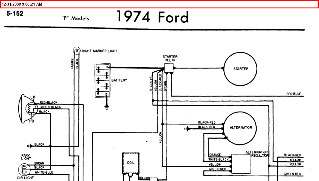 1974 F100 Ignition Switch Wiring Diagram I Need To Know What Wires