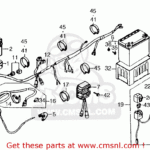 1985 Honda Cmx250c Ignition Switch Wiring Diagram