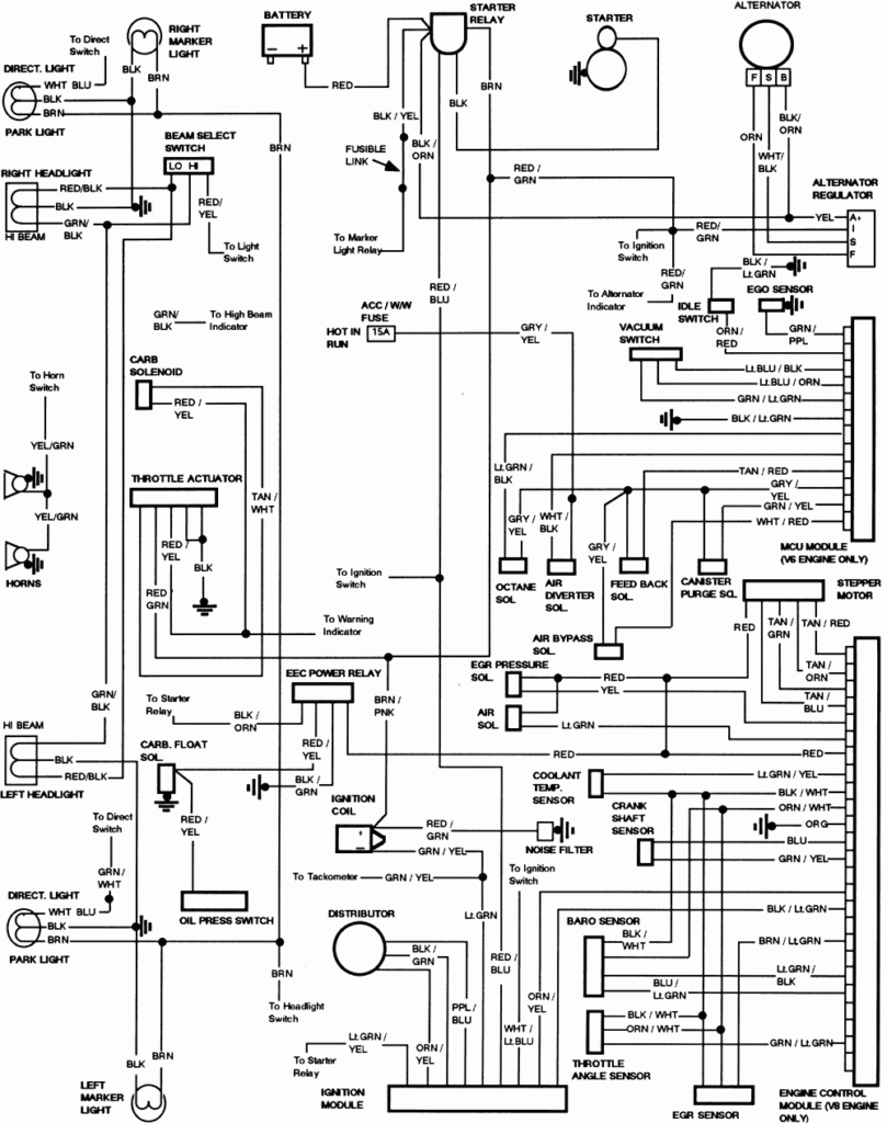 1987 Ford F150 Ignition Wiring Diagram