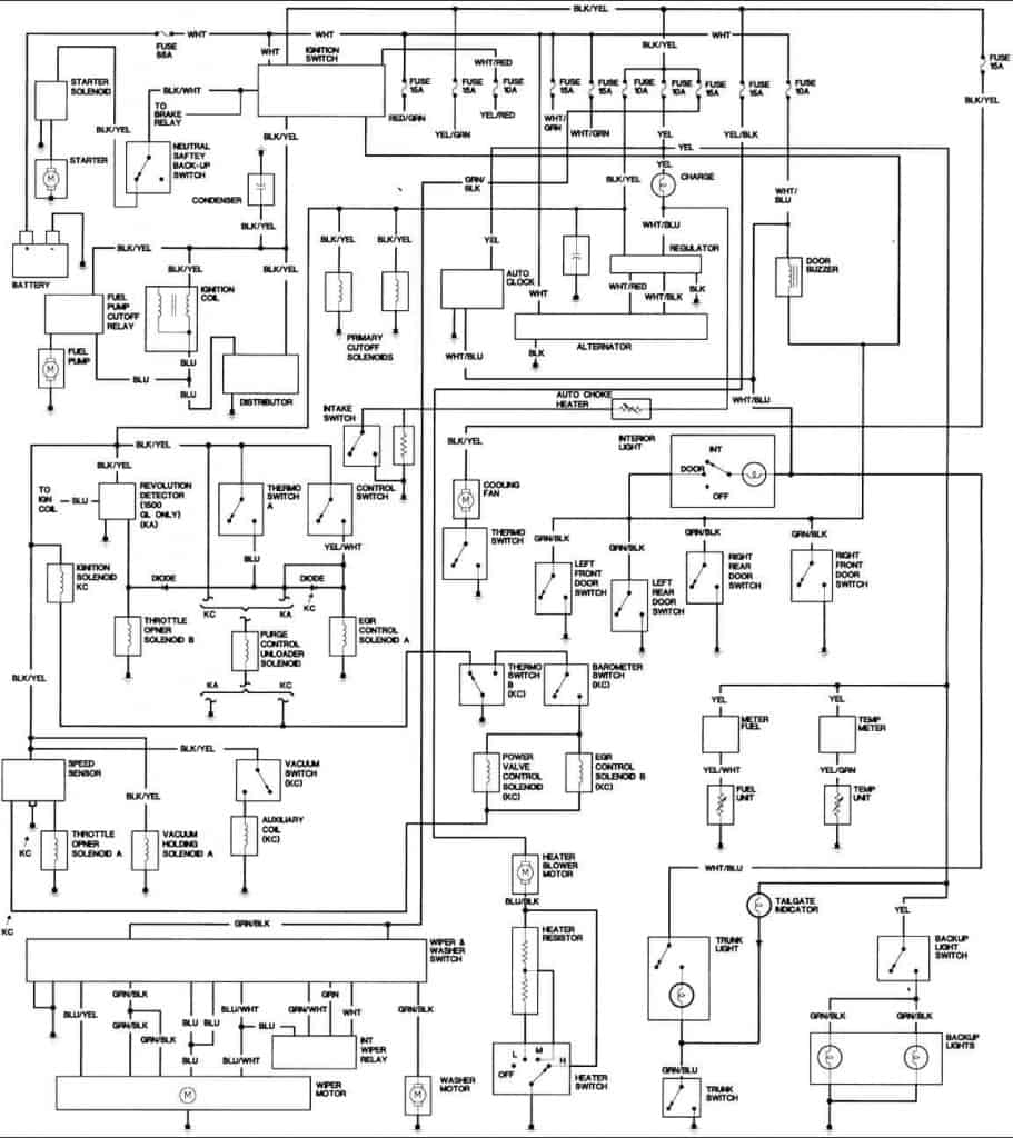 1990 Honda Civic Wiring Diagram Images Wiring Diagram Sample