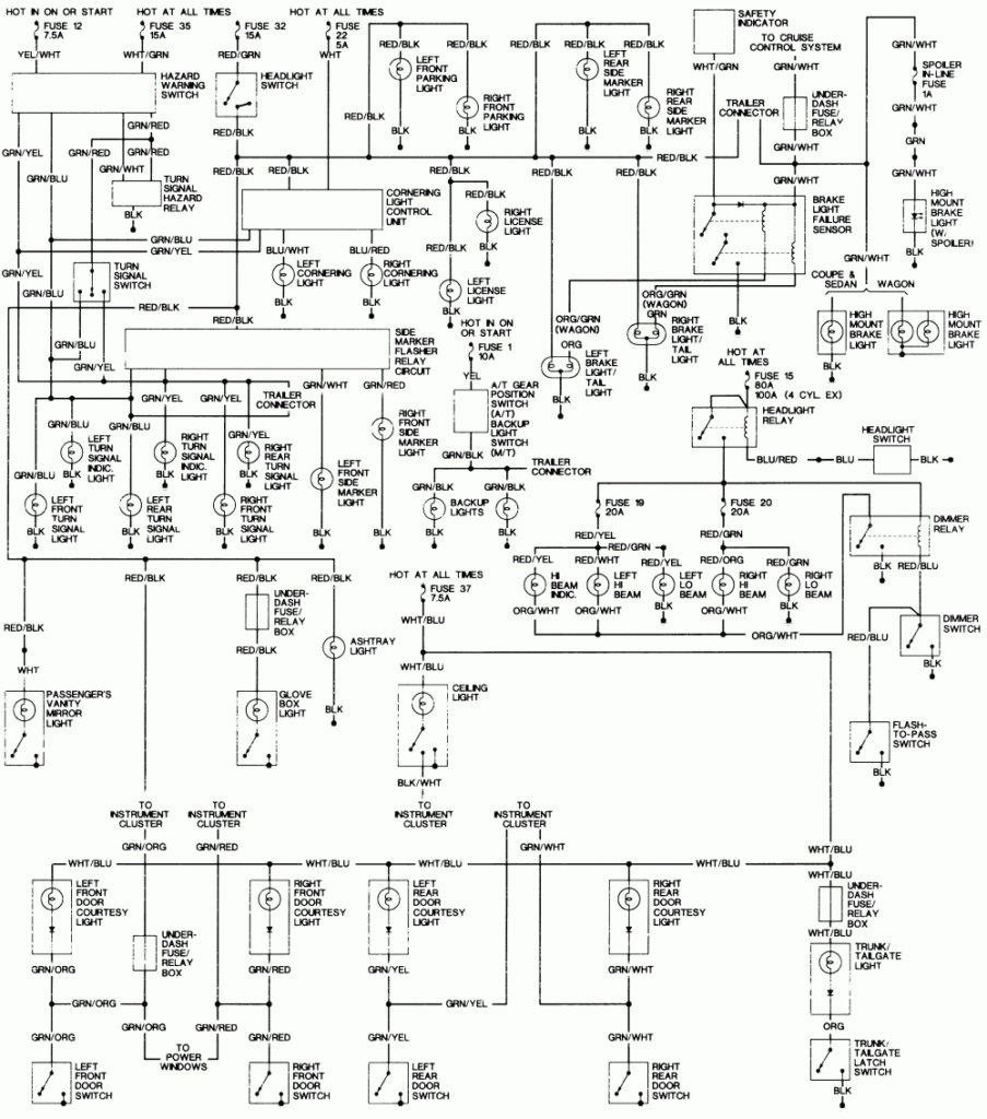 1997 Honda Civic Ignition Switch Wiring Diagram Collection Wiring