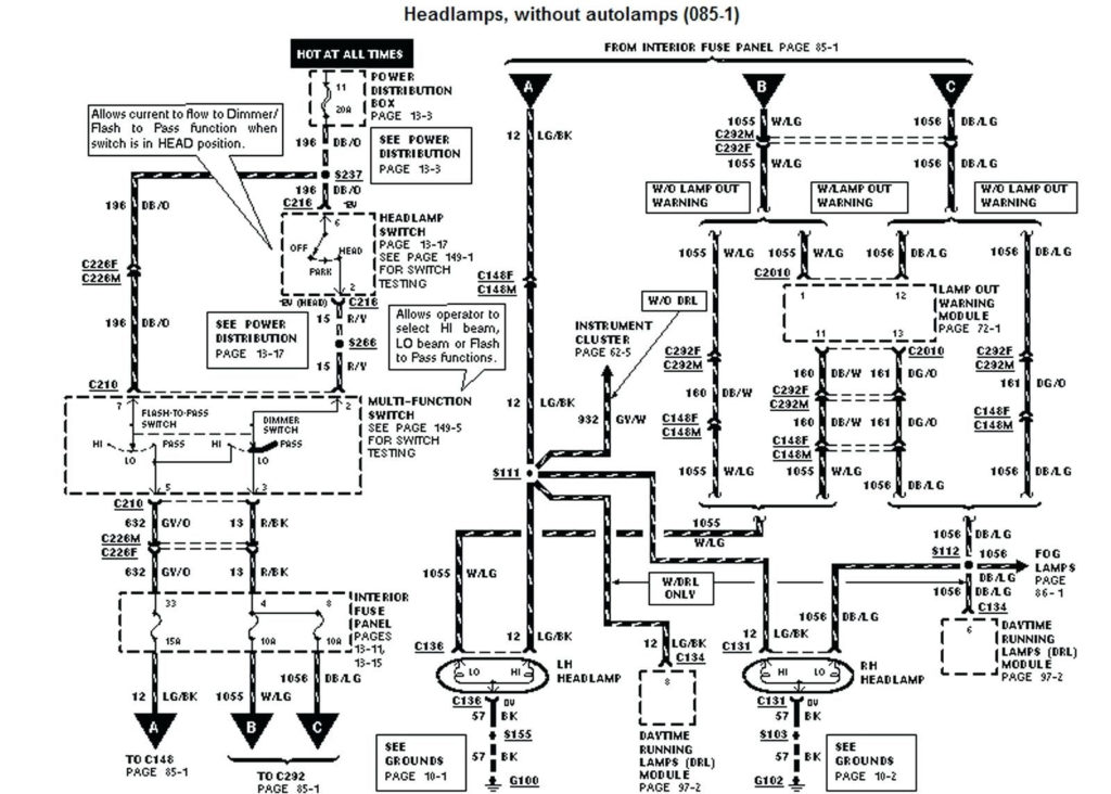 2000 Mustang Ignition Wiring Diagram