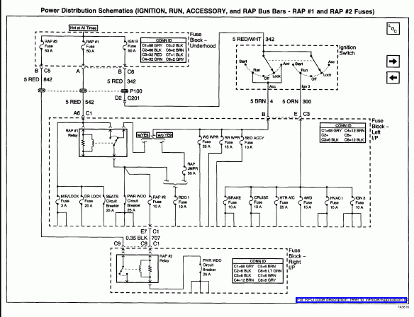 2002 Chevy Tahoe Ignition Switch Wiring Diagram