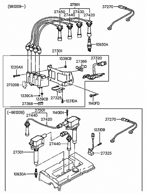 Hyundai Accent Ignition Coil Wiring Diagram
